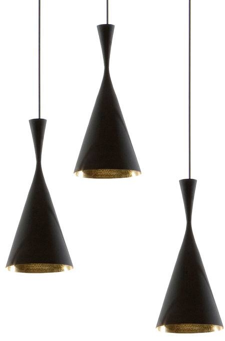 Beat Pendant Light Black/copper From Tom Dixon Beat Tall Lights Pertaining To Most Current Tom Dixon Pendant Lights (Photo 1 of 15)