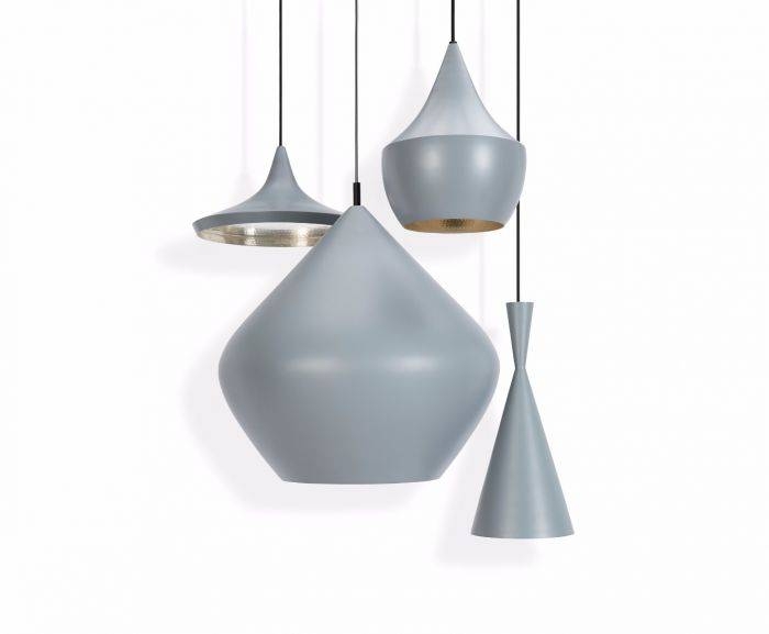 Beat Wide Grey Pendant | Pendant Lights | Tom Dixon Regarding Most Current Grey Pendant Lights (Photo 1 of 15)