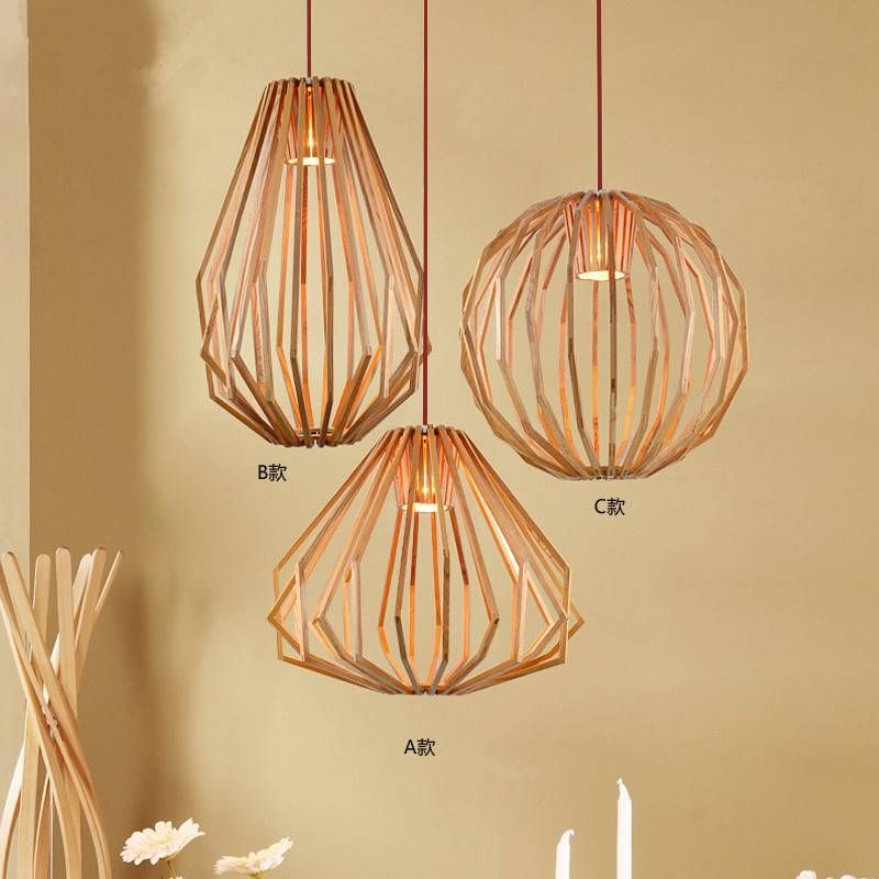 Beautiful Modern Wood Chandelier Timber Pendant Lights Tm Vi Pertaining To Latest Timber Pendant Lights (View 12 of 15)