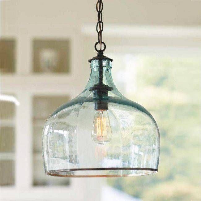 Best 25+ Glass Pendant Light Ideas On Pinterest | Kitchen Pendants In Recent Glass Pendant Lights Uk (Photo 2 of 15)