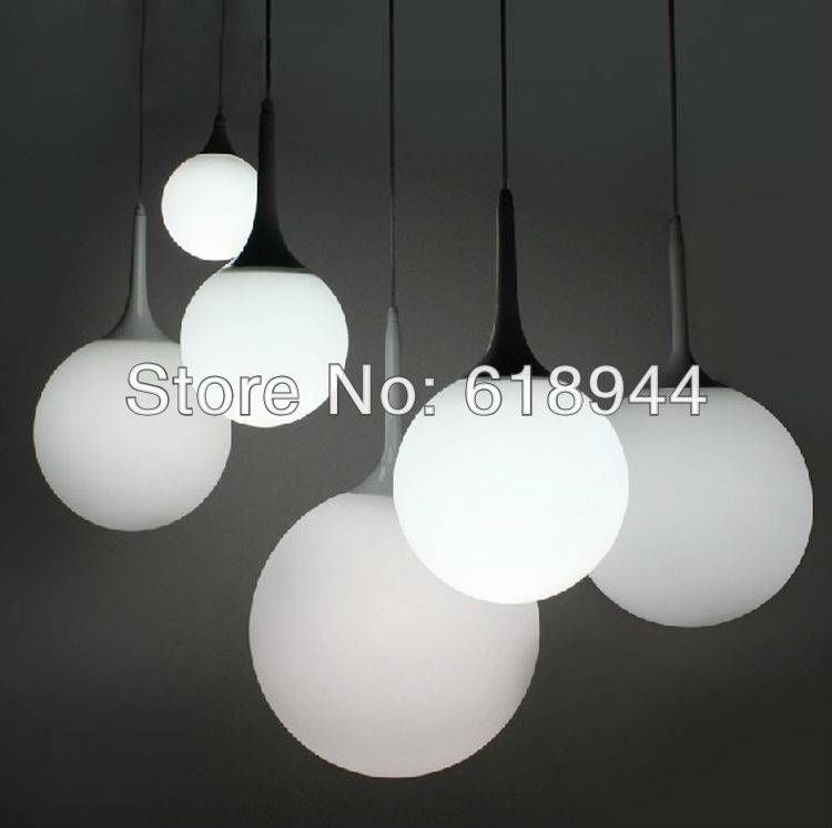 Brilliant Circle Pendant Light Popular Round Hanging Lamp Glass Inside Most Current Circle Pendant Lights (View 8 of 15)