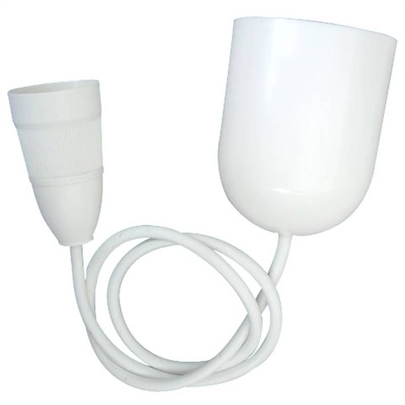 Brilliant D.i.y. White Pendant Light Suspension Kit | Bunnings In Pendant Light Extension Kits (Photo 1 of 15)