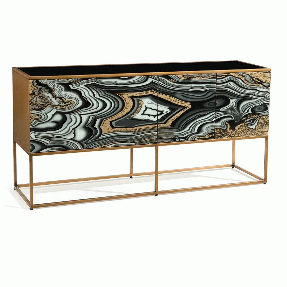Featured Photo of 15 Best Collection of Glass Top Sideboards