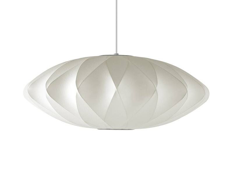 Buy The Herman Miller George Nelson Bubble Crisscross Saucer Within 2017 Saucer Pendant Lights (Photo 3 of 15)