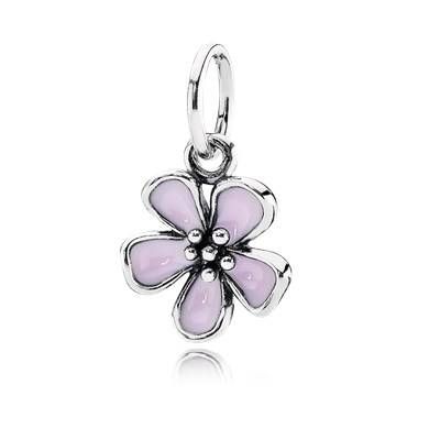 Cherry Blossom Pendant, Pink Enamel – 390347en40 – Necklaces And Pertaining To Recent Cherry Pendants (Photo 15 of 15)