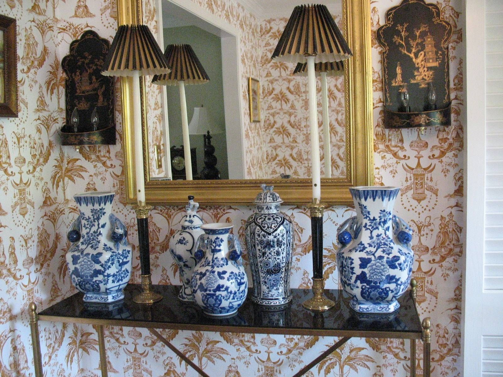 Chinoiserie Chic: My Chinoiserie Home Summer Sideboard Throughout Chinoiserie Sideboards (View 12 of 15)