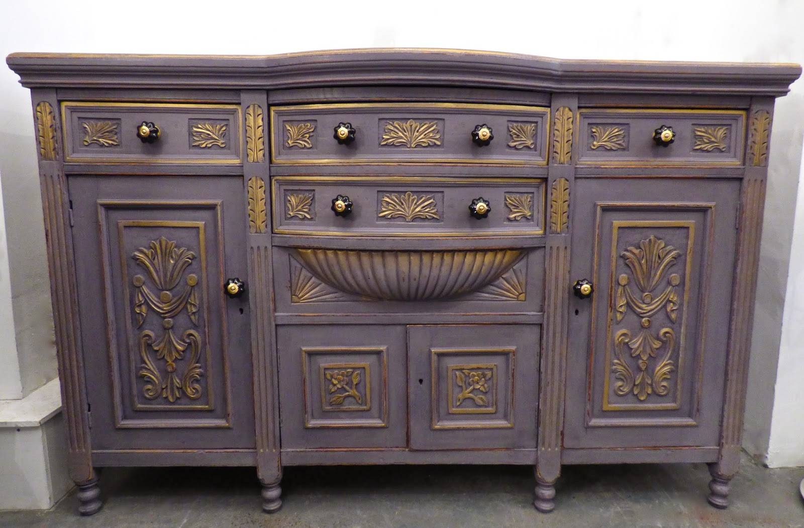 Chouchou Vintage: Victorian. Throughout Purple Sideboards (Photo 1 of 15)