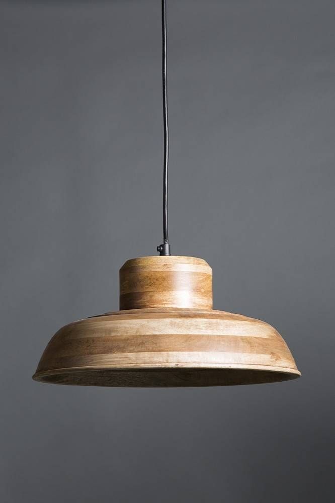 Circa Wooden Pendant | Emac & Lawton | Shopbrand With Regard To 2018 Timber Pendant Lights (View 9 of 15)