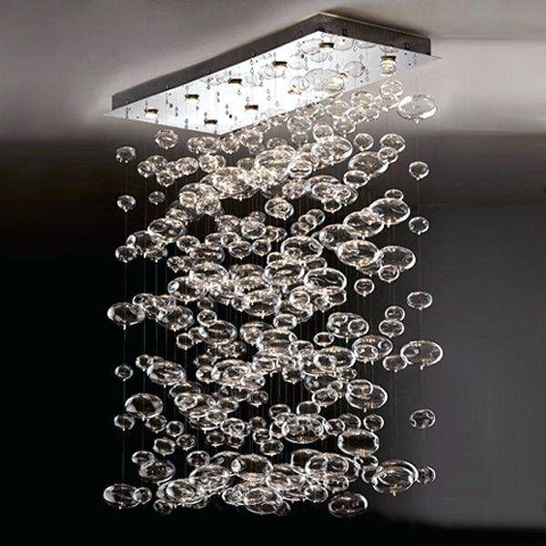 Clear Glass Bubble Pendant Lights Single Double Uk – Runsafe With Most Current Bubble Pendant Lights (Photo 12 of 15)