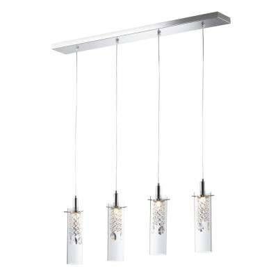 Clear – Pendant Lights – Hanging Lights – The Home Depot In 2018 Glass Pendant Lights Shades (View 11 of 15)