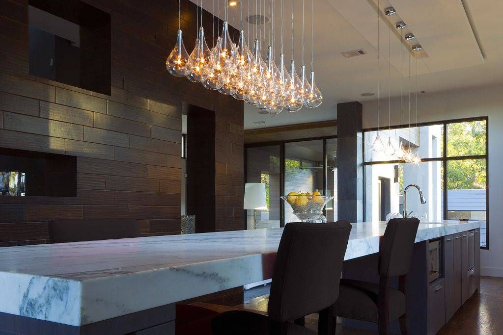 Contemporary Kitchen Pendant Lighting Fine On Kitchen With Regard With Most Popular Trendy Pendant Lights (View 7 of 15)