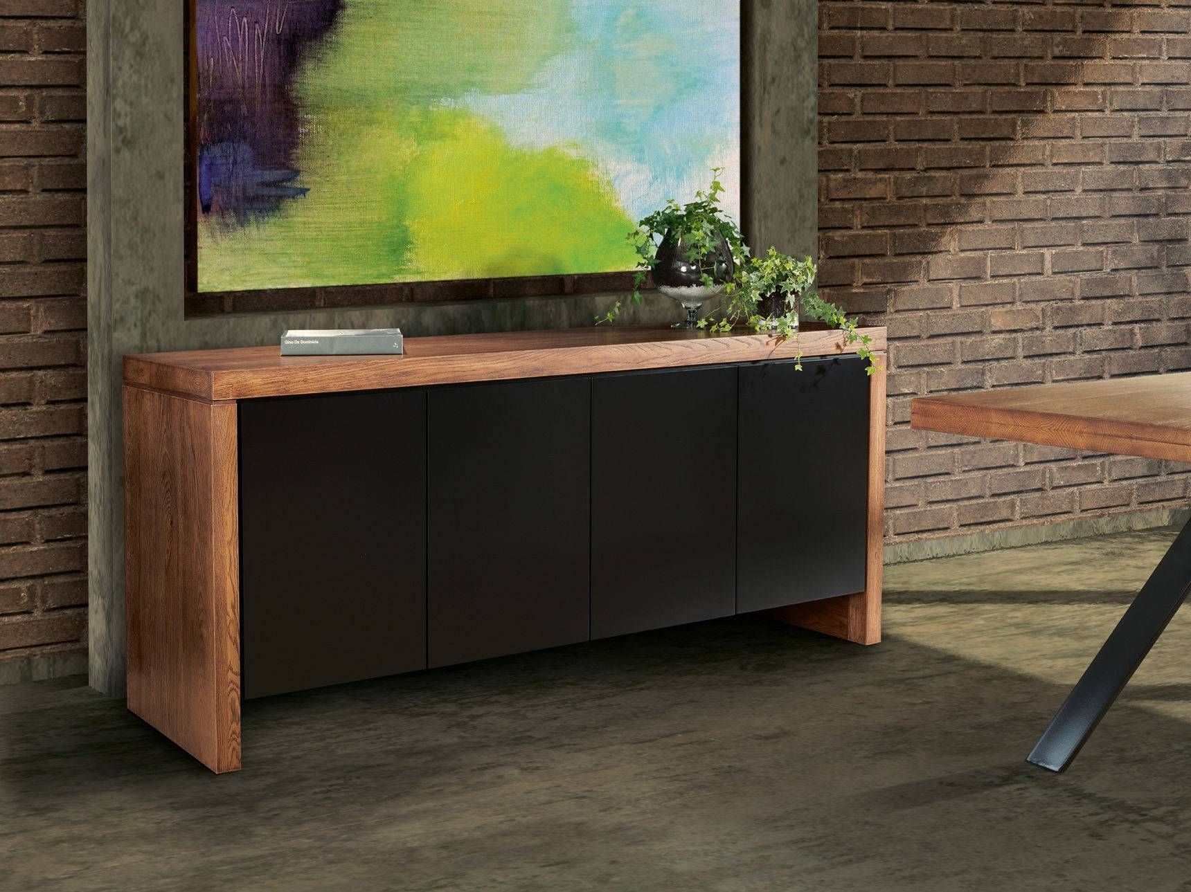 Contemporary Sideboard / Lacquered Wood / Oak – Sydney – Guarantee With Sydney Sideboards (View 4 of 15)