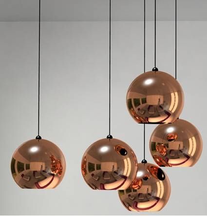 Copper Pendant – Pendants – Tom Dixon Copper Shade Lamps: Nova68 Pertaining To Most Up To Date Tom Dixon Copper Pendants (Photo 2 of 15)