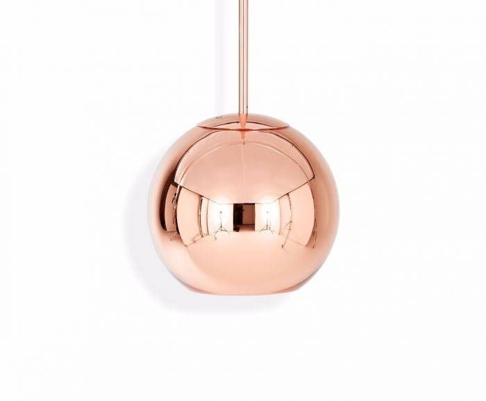 Copper Round 25cm Pendant | Pendant Lights | Tom Dixon Throughout Most Up To Date Tom Dixon Copper Pendants (Photo 11 of 15)
