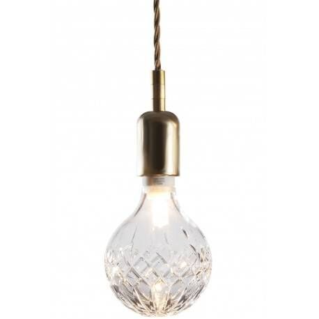 Crystal Bulb Led Pendant Lamplee Broom Free Shipping To Worldwide! Intended For Most Up To Date Crystal Bulb Pendants (View 7 of 15)