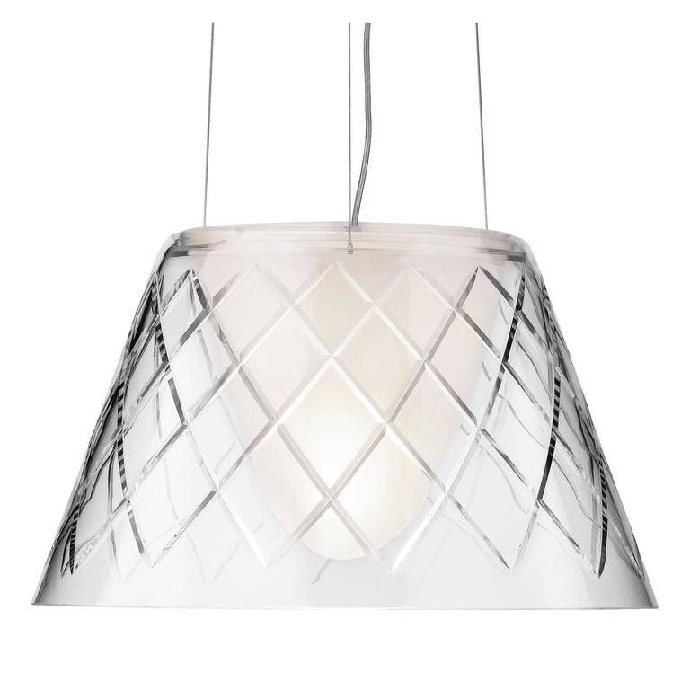 Crystal Romeo Louis S1 Suspension Pendant Lampphilippe Starck For Most Up To Date Flos Pendants (Photo 12 of 15)