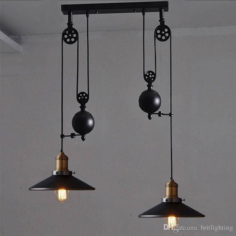 Discount Contemporary Pendant Lamps Rise Fall Lights Kitchen Pertaining To 2017 Contemporary Pendant Lamps (View 14 of 15)