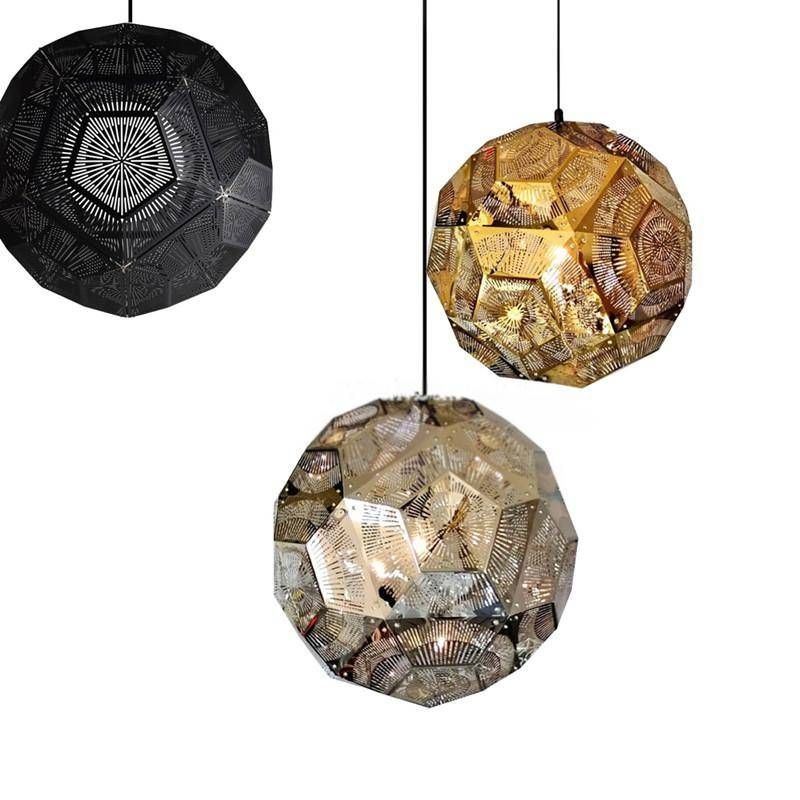 Discount Dia 57cm New Modern Tom Dixon Punch Ball Etch Pendant Pertaining To Newest Tom Dixon Etch Pendants (Photo 10 of 15)