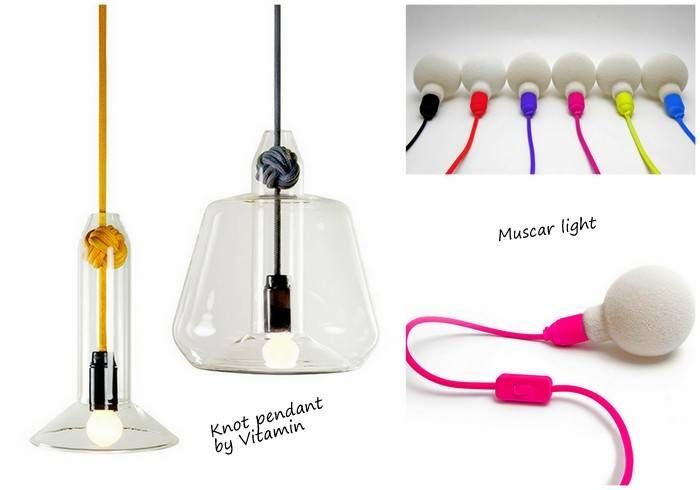 Exposed Bulb Lighting In Interiors | Design Lovers Blog Inside Bare Bulb Cluster Pendants (View 8 of 15)