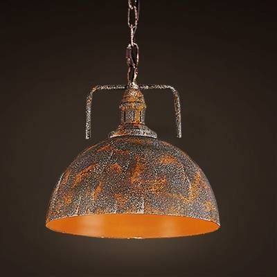 Fashion Style Pendant Lights, Orange Industrial Lighting Pertaining To Most Up To Date Orange Pendant Lamps (View 7 of 15)