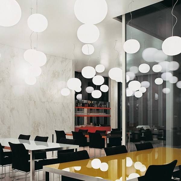 Flos Mini Glo‐ball S In Latest Glo Ball Pendants (View 9 of 15)