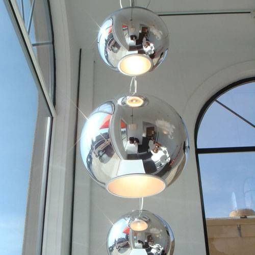 Featured Photo of 15 Best Ideas Mirror Ball Pendant Lights