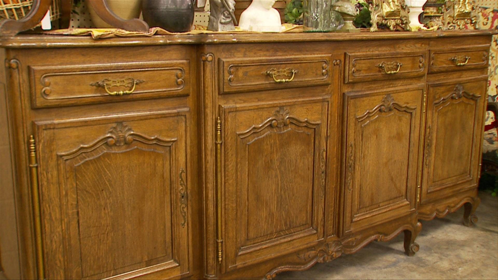 French, English And American Antiques | Relics Antique Mall Pertaining To French Sideboard Cabinets (View 13 of 15)