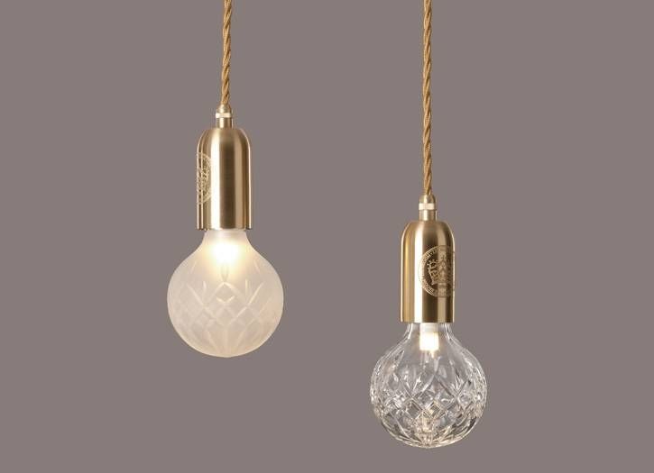 Frosted Crystal Bulb & Pendant Regarding Most Current Crystal Bulb Pendants (Photo 9 of 15)