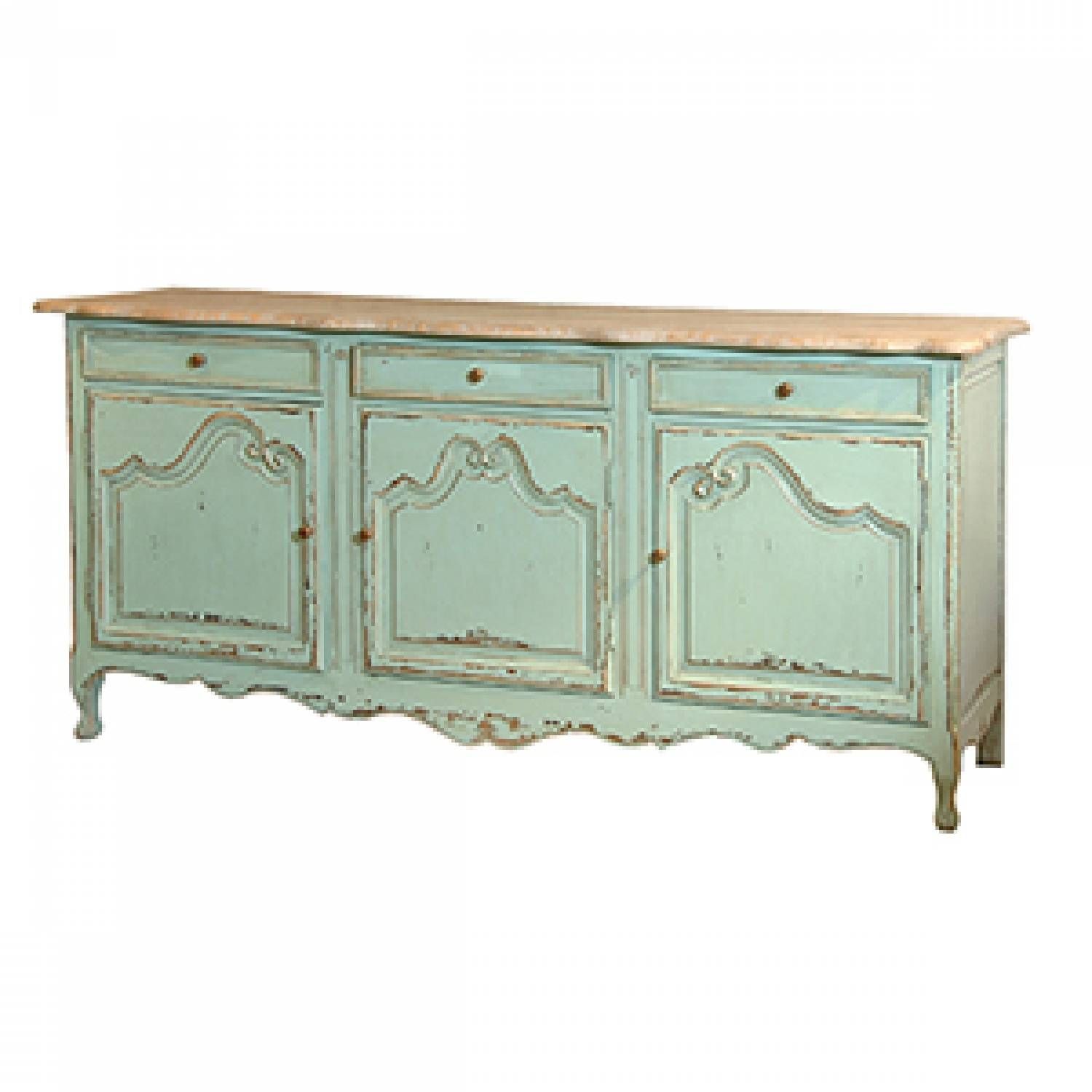 Furniture: Tall Sideboard | Rustic Credenza | Distressed Sideboard For Distressed Sideboards And Buffets (Photo 14 of 15)