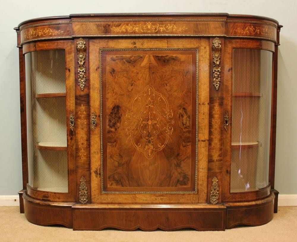 Furniture: Vintage Sideboards And Buffets | Antique Credenza Regarding Marble Top Sideboards And Buffets (View 12 of 15)