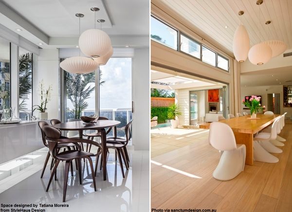 George Nelson Lamps For The Dining Room – Modernica Blog With Latest George Nelson Pendant Lamps (View 2 of 15)