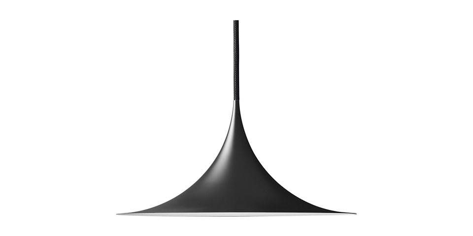 Gubi Semi Pendant Light – Black (available In 3 Sizes) | The Within Newest Gubi Semi Pendant Lights (View 15 of 15)