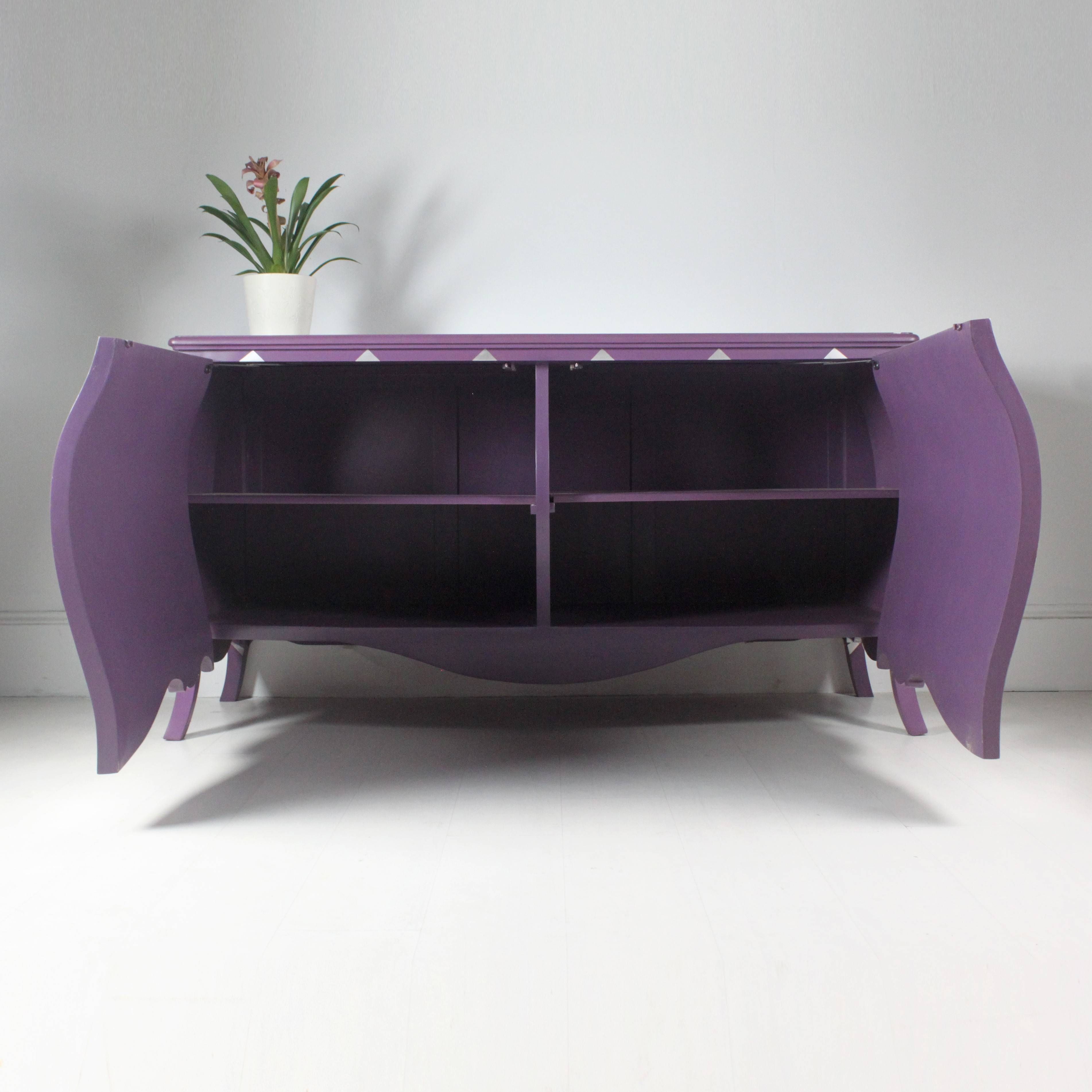 Harlequin Sideboard In Purple Regarding Purple Sideboards (View 4 of 15)