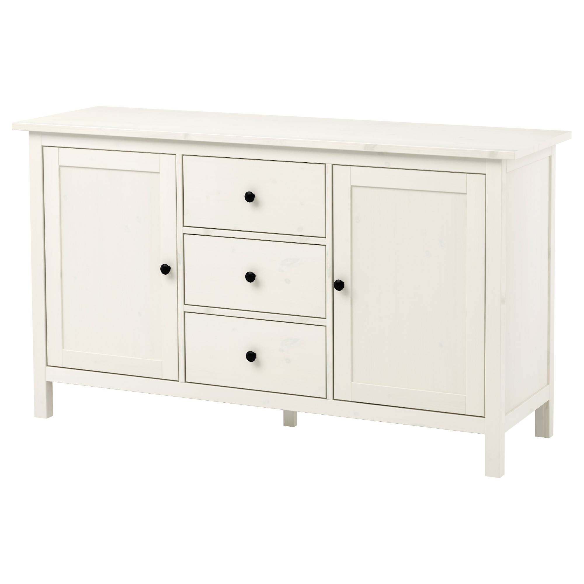 Hemnes Sideboard – White Stain – Ikea Inside Narrow White Sideboards (Photo 1 of 15)