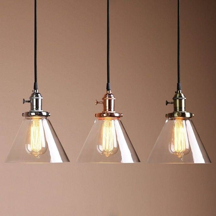 Kitchen Copper Drop Lights Pendulum Lights Kitchen Island With Most Up To Date Drop Pendant Lights 