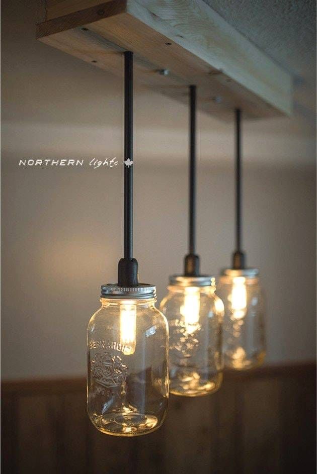 Mason Jar Hanging Lights | Lightings And Lamps Ideas – Jmaxmedia Intended For Mason Jar Pendant Lights (Photo 14 of 15)