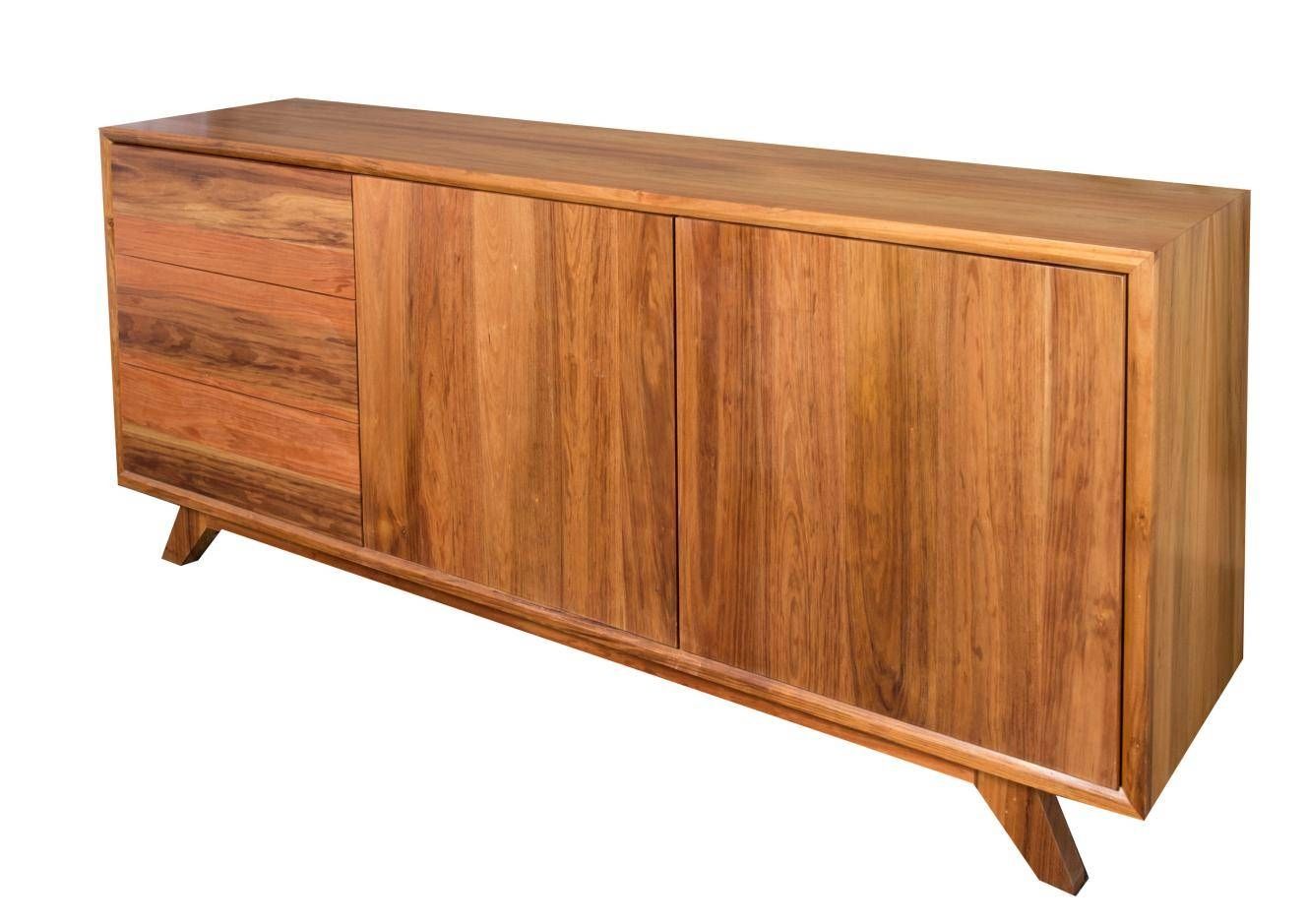 Melbourne – Australian Made Blackwood Timber Retro Buffet Pertaining To Retro Buffet Sideboards (Photo 1 of 15)