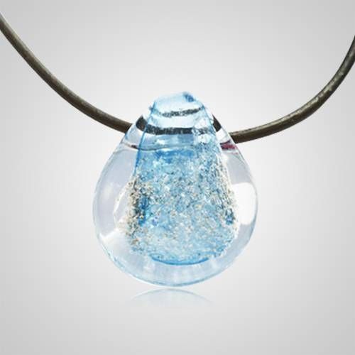 Memory Glass Pendant | Cremation Ashes Molted Into Jewelry For Latest Memory Glass Pendants (View 2 of 15)