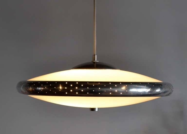 Mid Century Ufo Saucer Pendant Light At 1stdibs Pertaining To Newest Saucer Pendant Lights (View 15 of 15)