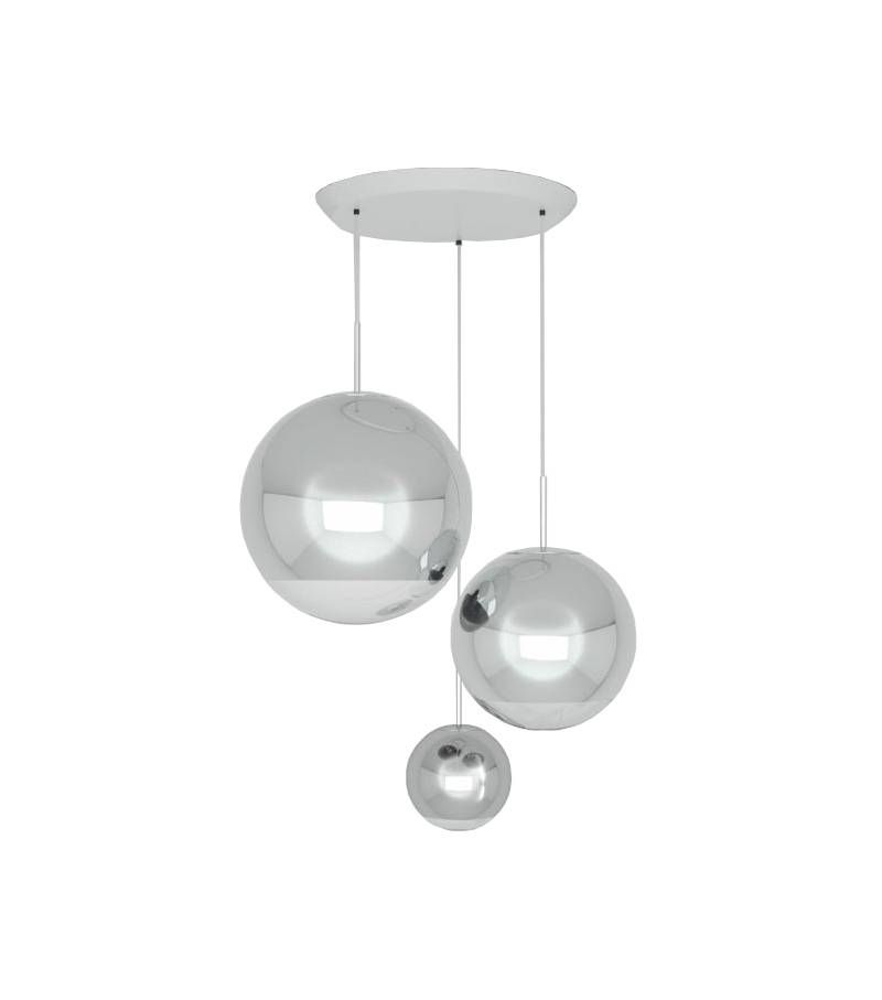 Mirror Ball Tom Dixon Pendant System – Milia Shop Throughout Most Recently Released Tom Dixon Mirror Ball Pendants (Photo 12 of 15)