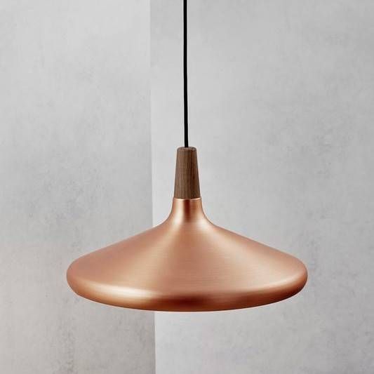 Nordlux Float 39 Ceiling Pendant Light – Brushed Copper – Pendant For 2017 Copper Pendant Lights (Photo 15 of 15)