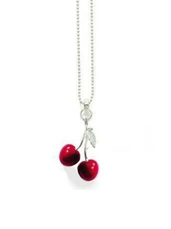 Online Get Cheap Silver Plated Cherry Pendant  Aliexpress With Regard To Recent Cherry Pendants (Photo 1 of 15)