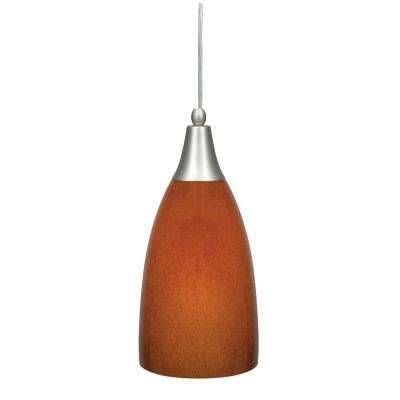 Orange – Pendant Lights – Hanging Lights – The Home Depot With Current Orange Pendant Lights (Photo 7 of 15)