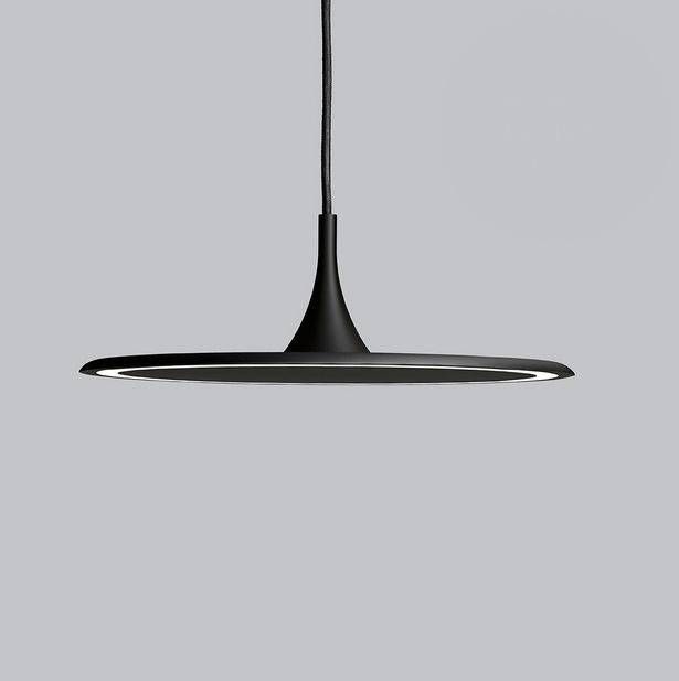 Pendant Lamp / Contemporary / Aluminum / Led – Flat S1ronni Intended For Most Popular Flat Pendant Lights (Photo 3 of 15)