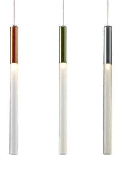Pendant Lamp / Contemporary / Glass / Led – Tube – Exenia Inside Recent Tube Pendant Lights (View 4 of 15)