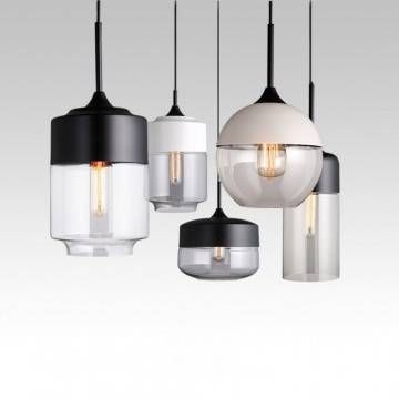 Featured Photo of 15 Inspirations Modern Glass Pendant Lights
