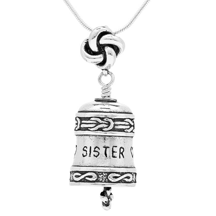 Personalized Forever Bell Pendant – The Bell Collection Pendants Pertaining To Most Recent Bell Pendants (Photo 10 of 15)
