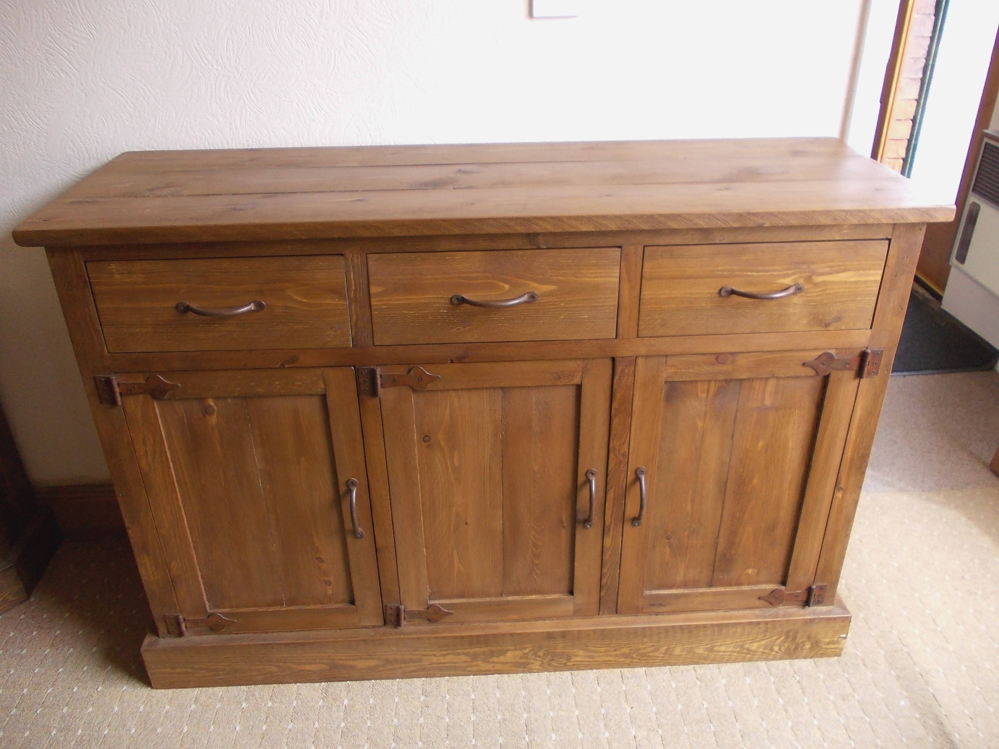 Pine Sideboards And Buffets | Rembun (View 4 of 15)