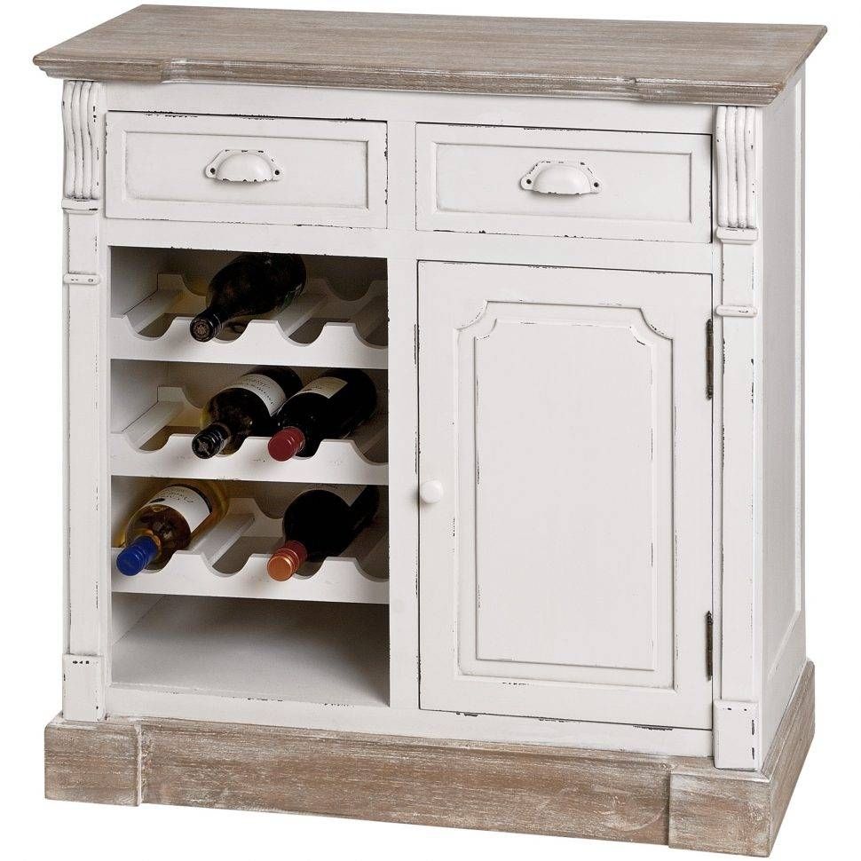 Sideboard : Sideboard With Wine Rackards Marvellous Buffet Cabinet With Regard To White Sideboards With Wine Rack (Photo 7 of 15)