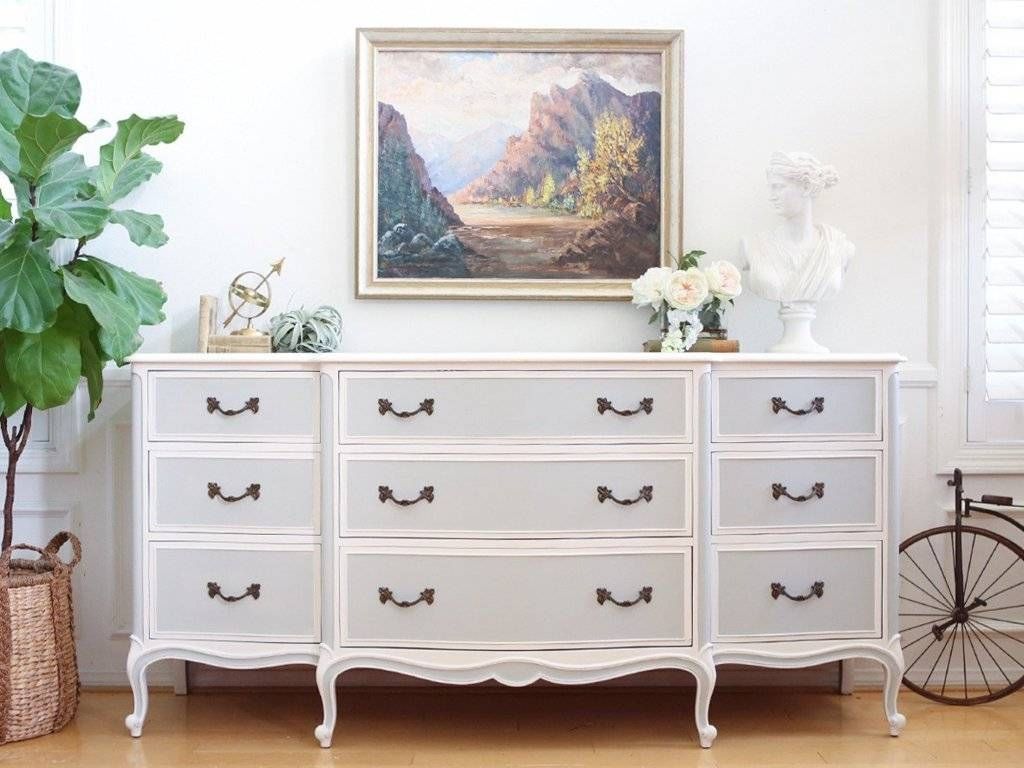 Sideboards. Amazing Buffet Credenza: Buffet Credenza Office Throughout Large White Sideboards (Photo 15 of 15)